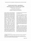 Research paper thumbnail of Vegetación natural de México: comprendiendo su  conformación para generar un desarrollo social sostenible.