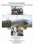 The Trail to Hookena Connecting Communities, Resources, Past, Present and Future, Island of Hawai'i. 2008.pdf Cover Page