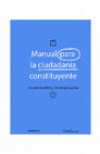 Research paper thumbnail of Manual para la Ciudadanía Constituyente