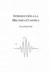 INTRODUCCIÓN A LA MECÁNICA CUÁNTICA Cover Page