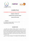 Research paper thumbnail of DYNAMIQUES DU DISCOURS ELECTORAL EN AFRIQUE SUBSAHARIENNE »