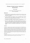 Research paper thumbnail of Toward A Computational Theory of Everything