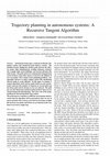 Research paper thumbnail of Trajectory planning in autonomous systems: A Recursive Tangent Algorithm