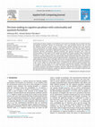 Research paper thumbnail of Decision-making in cognitive paradoxes with contextuality and quantum formalism