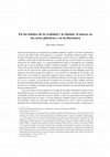 Research paper thumbnail of En los límites de la realidad: el marco en las artes plásticas y en la literatura