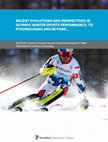 -RECENT EVOLUTIONS AND PERSPECTIVES IN olympic winter sports performance....PDF Cover Page