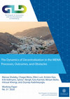 Research paper thumbnail of "Tunisia’s Decentralization Reforms: The Gap between Ideas and Implementation" in The Dynamics of Decentralization in the MENA: Processes, Outcomes, and Obstacles