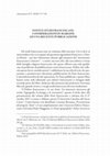 Research paper thumbnail of FONTI E STUDI FRANCESCANI: CONSIDERAZIONI IN MARGINE AD UNA RECENTE PUBBLICAZIONE