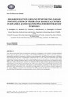 Research paper thumbnail of HIGH-RESOLUTION GROUND PENETRATING RADAR INVESTIGATION OF YEREBATAN (BASILICA) CISTERN IN ISTANBUL (CONSTANTINOPLE) FOR RESTORATION PURPOSES