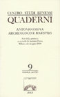 Research paper thumbnail of Quaderni del Centro Studi Lunensi, volume 9, nuova serie (2013)