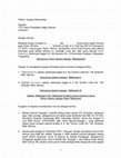 Research paper thumbnail of CONTOH SURAT GUGATAN WANPRESTASI - UNIVERSITAS PENDIDIKAN MUHAMMADIYAH (UNIMUDA) SORONG PAPUA BARAT