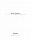 Immigration, Language, and Policy: How Negative Rhetoric Impacts U.S. Immigration Laws Under the Trump Administration Cover Page