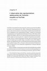 Research paper thumbnail of L'observation des représentations adolescentes de l'intimité : enquête sur YouTube