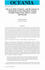 Research paper thumbnail of The Lost Tribes of Israel – and the Genesis of Christianity in Fiji: Missionary Notions of Fijian Origin From 1835 to Cession and Beyond