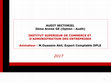 Research paper thumbnail of AUDIT SECTORIEL 3ème Année GE (Option : Audit) INSTITUT SUPERIEUR DE COMMERCE ET D'ADMINISTRATION DES ENTREPRISES Animateur : M.Ouassim Akil, Expert Comptable DPLE