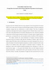 Research paper thumbnail of In the Shadow of the Euro Crisis: Foreign Direct Investment and Investment Migration Programmes in the European Union