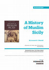 Research paper thumbnail of A History of Muslim Sicily