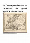 La Destra post-fascista tra "autarchia dei grandi spazi" e piccole patrie OSSERVATORIO GLOBALIZZAZIONE , PROGETTO ITALIA Cover Page