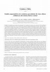 Research paper thumbnail of Estudio arqueométrico de cerámicas procedentes de cinco alfares celtibéricos del sistema ibérico central