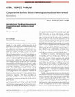 Research paper thumbnail of VITAL TOPICS FORUM Cooperative Bodies: Bioarchaeologists Address Nonranked Societies Introduction: The Bioarchaeology of Cooperation and Nonhierarchical Power