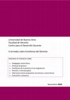 Research paper thumbnail of Tejiendo las Relaciones Internacionales: desafíos de la enseñanza de la disciplina. Memorias de ponencias de las X Jornadas sobre Enseñanza del Derecho (2020)