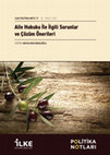 Research paper thumbnail of Aile Hukuku İle İlgili̇ Sorunlar ve Çözüm Önerileri