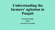 Research paper thumbnail of Understanding the Farmers' Agitation in Punjab