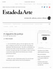 Research paper thumbnail of A cegueira da justiça