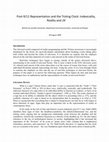 Research paper thumbnail of Post-9/11 Representation and the Ticking Clock: Indexicality, Reality and 24