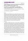 Research paper thumbnail of Article-Tailings Management to Improving the Production of Washed Bauxite