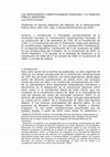 Research paper thumbnail of LOS ANTECEDENTES CONSTITUCIONALES FRANCESES Y EL DERECHO PÚBLICO ARGENTINO