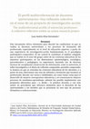 Research paper thumbnail of El perfil multirreferencial de docentes universitarios: Una reflexión colectiva en el seno de un proyecto de investigación-acción