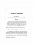 Research paper thumbnail of DELUSIONS OF HETEROTOPIA