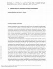 Research paper thumbnail of Reinhardt, J., & Thorne, S. L. (2020). Digital Games as Language-Learning Environments. In J. Plass, R. Mayer, & B. Homer (Eds.), Handbook of Game-Based Learning (pp. 409-435). Cambridge, Mass.: MIT Press.