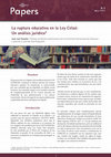 Research paper thumbnail of La ruptura educativa en la Ley Celaá: Un análisis jurídico