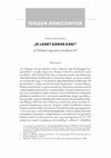 Research paper thumbnail of "KI LEHET KÁNOR KÁN?"