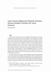 Research paper thumbnail of Auteur Sinema Bağlamında Türkiye'de Yönetmen Sineması Kitapları Literatürü: Bir Tasnif Denemesi (The Literature of Cinema Books on Directors in Turkey in the Context of Auteur Cinema: A Classification Attempt)