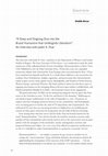 Research paper thumbnail of "A Deep and Ongoing Dive into the Brutal Humanism that Undergirds Liberalism": An Interview with Jasbir K. Puar