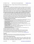 Research paper thumbnail of Dr. Robert M. Cutler - Energy Security & Geo-economics Specialist (Résumé, January 2021, five pages)