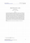 Research paper thumbnail of Digital Humanities e moda