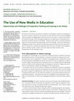 Research paper thumbnail of The Use of New Media in Education: Opportunities and Challenges of Cooperative Teaching and Learning in Art History