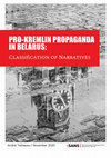 Research paper thumbnail of Pro-Kremlin propaganda in Belarus: Classification of Narratives