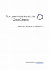 Documento de Ayuda de GeoGebra Cover Page