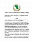 Research paper thumbnail of AFRICAN (BANJUL) CHARTER ON HUMAN AND PEOPLES' RIGHTS