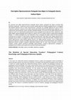 Research paper thumbnail of Özel Eğitim Öğretmenlerinin Pedagojik Alan Bilgisi Ve Pedagojik Çikarim Kalitesi İlişkisi The Relation of Special Education Teachers' Pedagogical Content Knowledge and Pedagogical Inference Quality