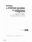 Research paper thumbnail of Santus C. Trasgressioni necessarie.Communicatio in sacris, coesistenza e conflitti tra le comunità cristiane orientali (Levante e Impero ottomano, XVII-XVIII secolo). Rome, 2019, 522 p., in : Archives de sciences sociales des religions. 2020. 65e année, no 192, p. 288-289.