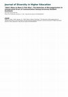 Research paper thumbnail of Didn't Mean to Mean it That Way": The Reduction of Microaggressions to Interpersonal Errors of Communication Among University Resident Assistants