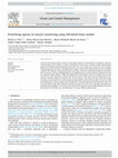 Research paper thumbnail of Ocean and Coastal Management xxx (xxxx) xxx Prioritizing species of concern monitoring using GIS-based fuzzy models