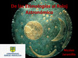 Research paper thumbnail of De las Etimologías al Reloj Astronómico slides