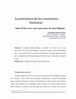 Research paper thumbnail of La estructura de las conexiones humanas (Sobre El libro de los viajes equivocados de Clara Obligado)